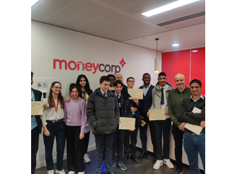 Moneycorp Delivers Career Coaching With Future Frontiers For The Third Year